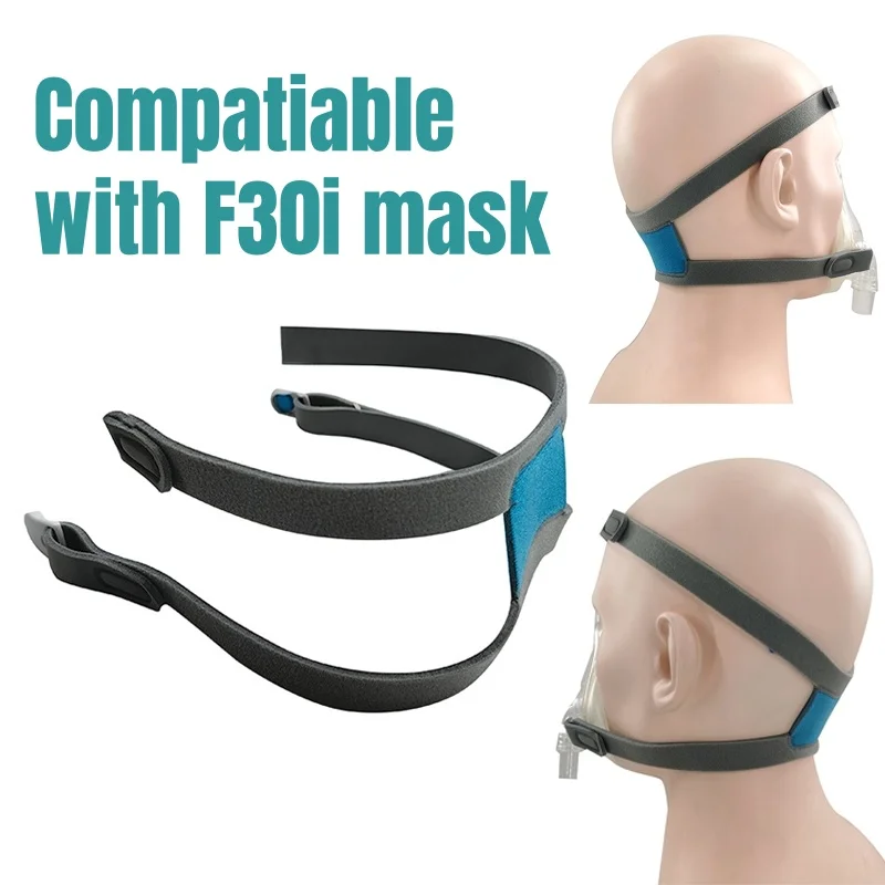 

Регулируемая повязка на голову с респиратором CPAP, повязка на голову, маска, защищенная Airfit F30i, запасные части для сна, храпа