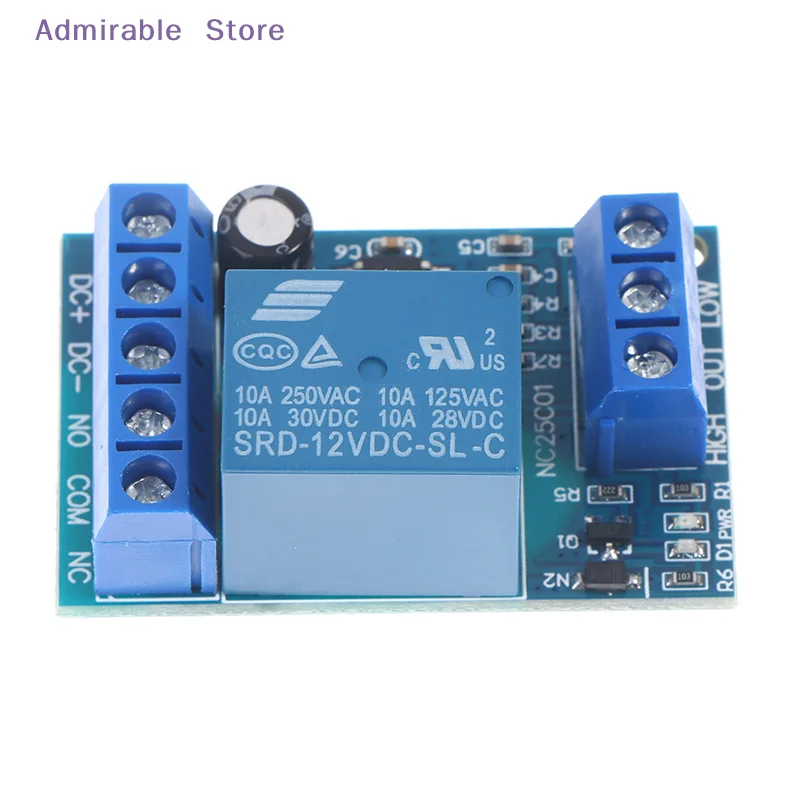 [W]2 in 1 Pump Pour Water Automatic Controller DC 12V Liquid Level Sensor Switch Relay Module