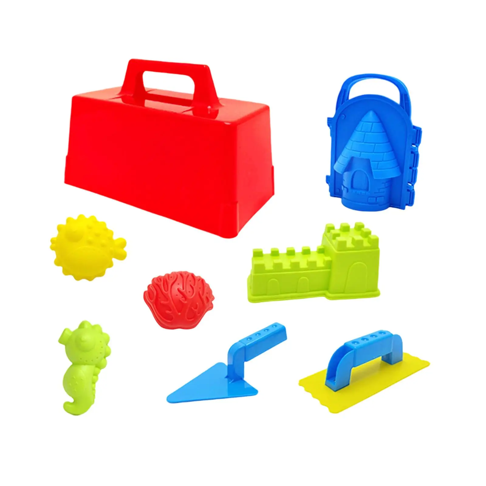 8-częściowy zestaw zabawek śnieżnych, prezenty urodzinowe dla każdego, zestaw zabawek do piasku na plażę, zestaw do budowania zamków z piasku, narzędzia do budowania śnieżnych fortów