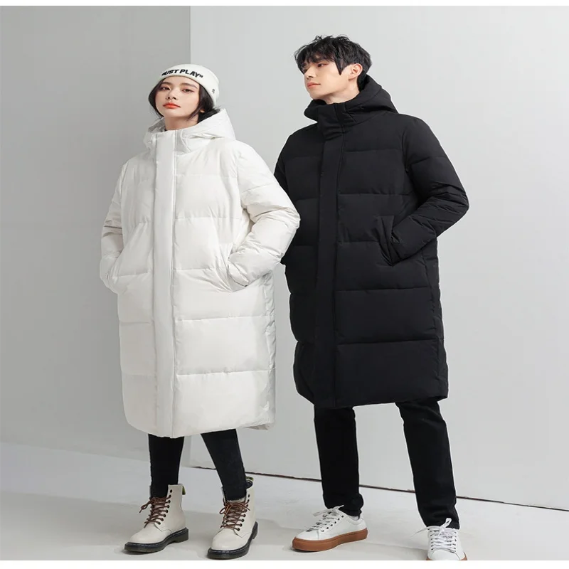 

2025 new winter hot long down jacket men's fashionable casual trendy jacket down jacket