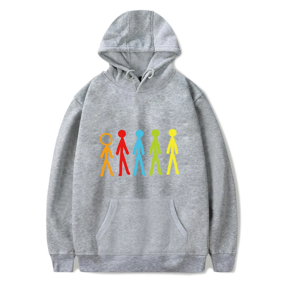 Alan Becker Merch Hoodie Long Sleeve Sweatshirt Men Women Hooded Pullover Harajuku Streetwear Funny Clothes