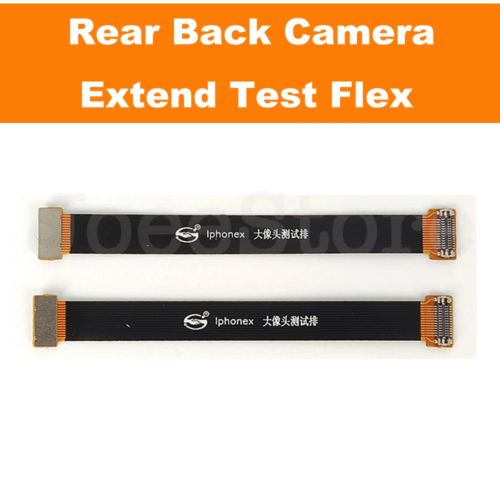 JoeeStore Rear Back Camera Tester Extend Flex For iPhone 6 6S 7 8 Plus X XS XR 11 12 Pro Max Mini Test Extension Cable Repair