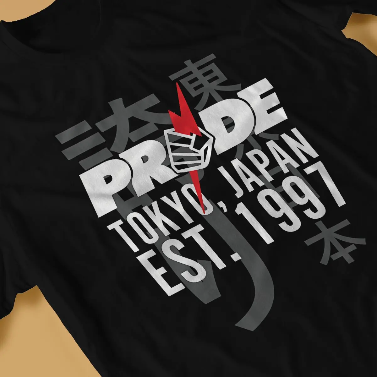 Pride FC Man TShirt Tokyo 1997 Fashion T Shirt Harajuku Streetwear New Trend