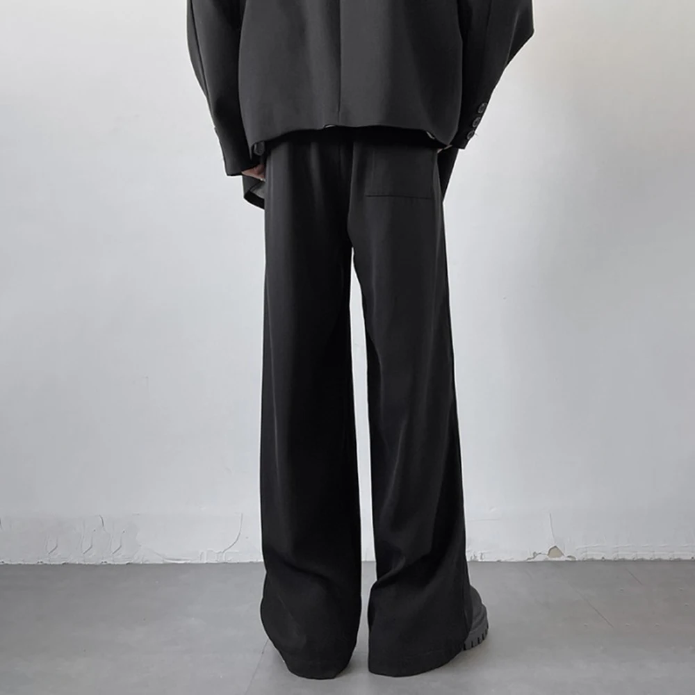 Pantalon homme Y2k avion bouton pantalons décontractés Streetwear mode tout-Match jeunesse Campus pantalon droit vêtements pour hommes 2025 nouveau