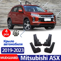 2019 2020 2021 2022 2023 FOR Mitsubishi ASX Mudguards Fender Mudflaps Car Accessories Mud Flap Guards Splash Mudguard