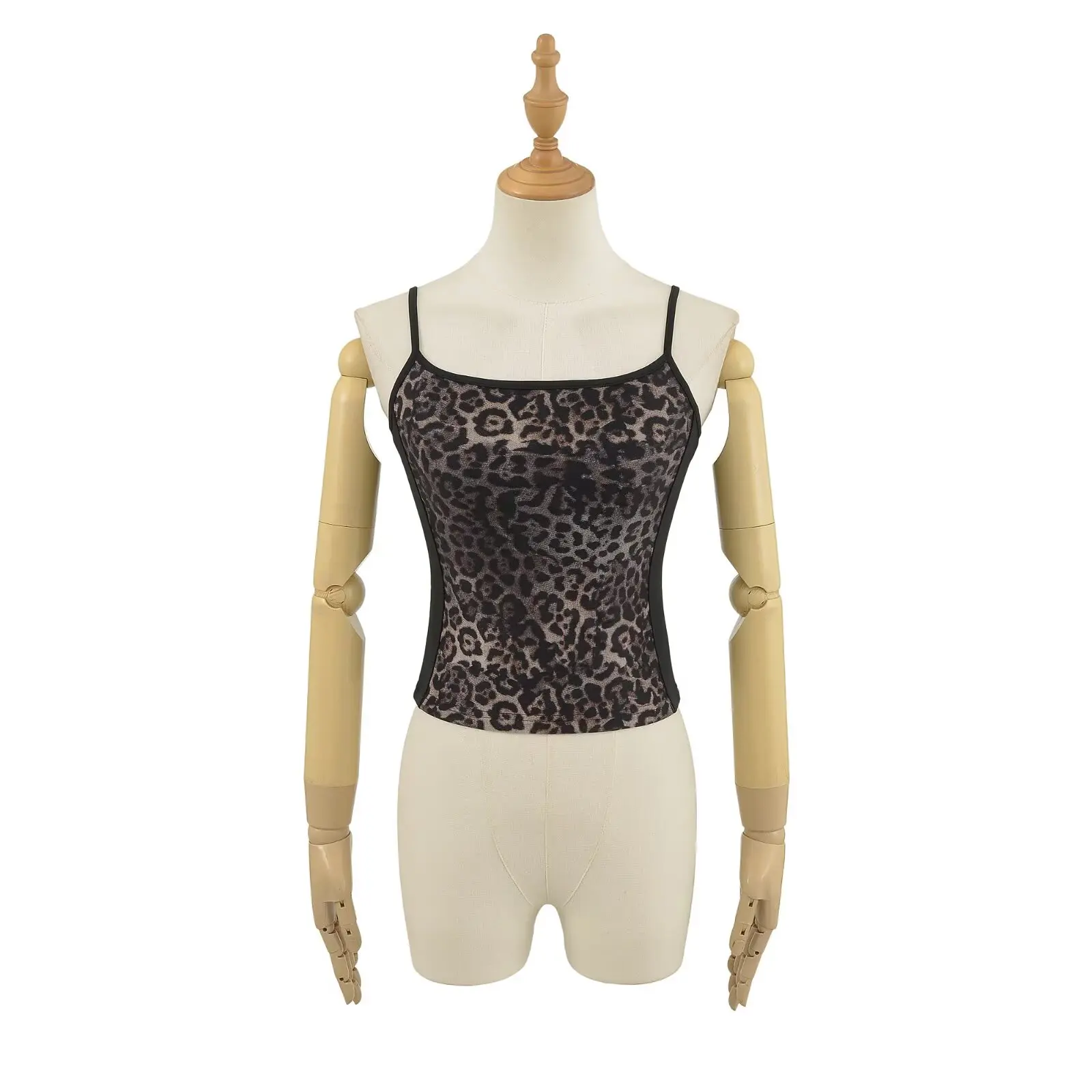 Sexy Street Sle Camouflage Crop Top Women's Belted Tank Top Inner Wear ort Length Outerwear Summer Faion Bal Slimming