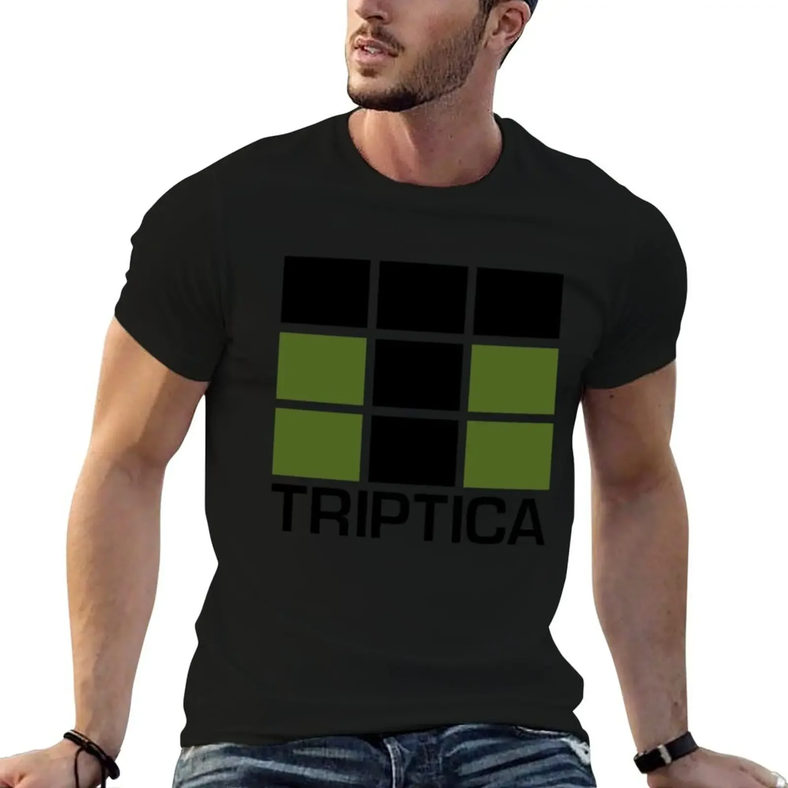 

Triptica Logo Baseball  Sleeve T-Shirt hippie clothes valentines clothes shirts graphic tees men tshirt