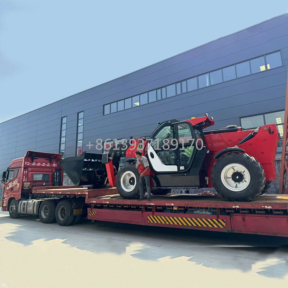 Customizable Telehandler Diesel Telescopic Forklift All Terrain Off Road Rough Terrain Telescopic Forklift Telehandler