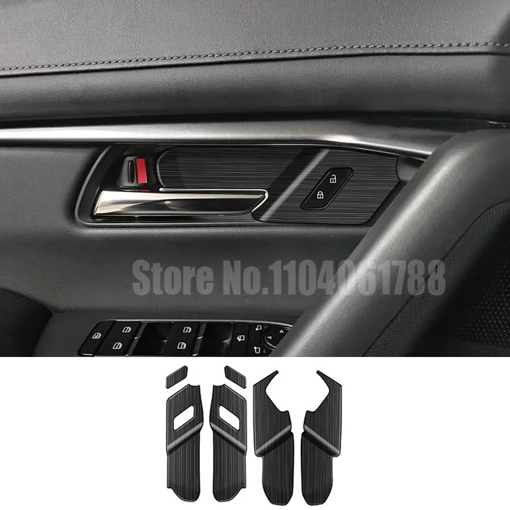 Houtnerf interieurbescherming geschikt voor MAZDA CX-5 CX5 2026 2027 middenconsole versnellingspook paneel achterbank anti-trapmat