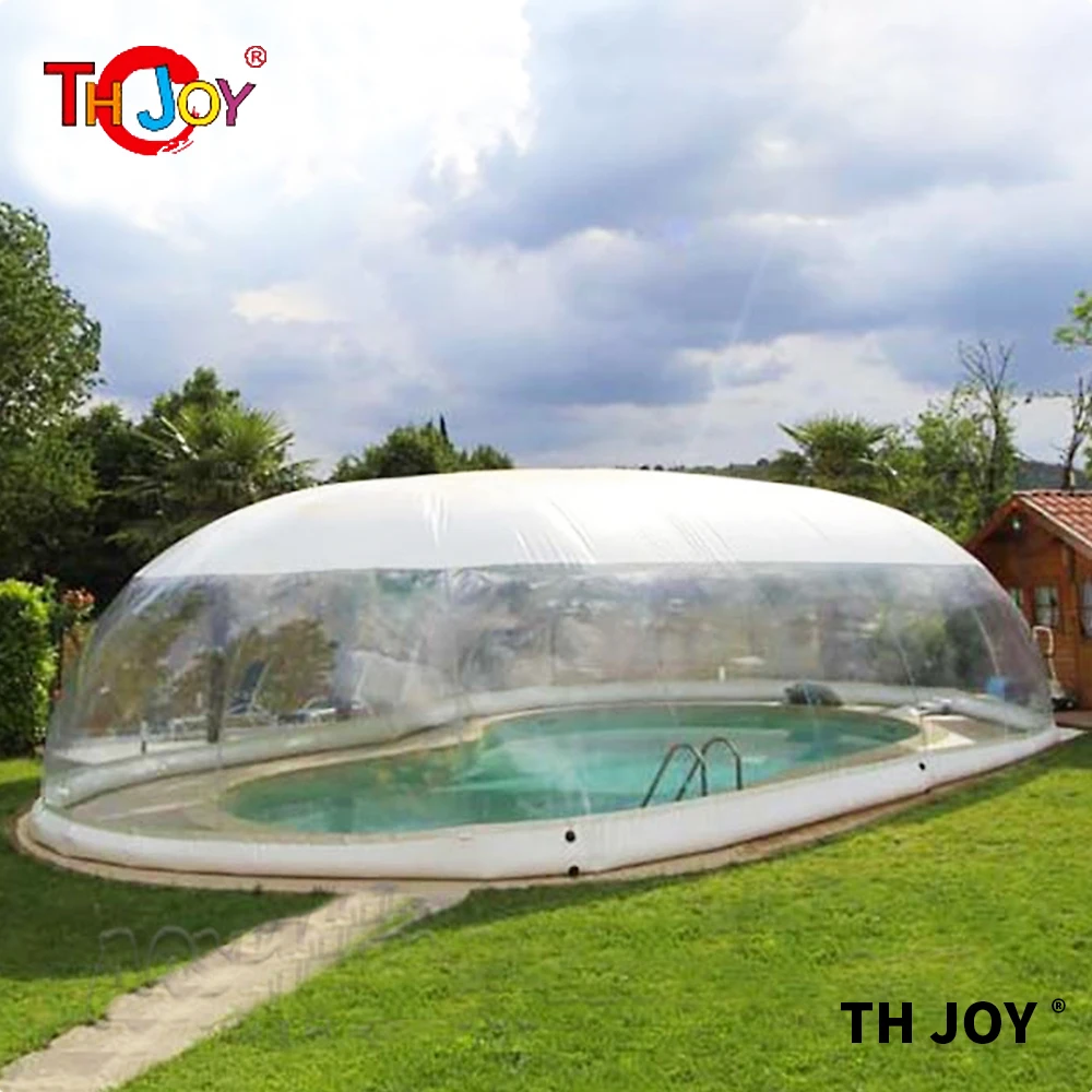 

Free Air Shipping Inflatable Pool Bubble Dome Air Clear Inflatable Pool Cover Ceiling Bubble Tent for Winter Summer