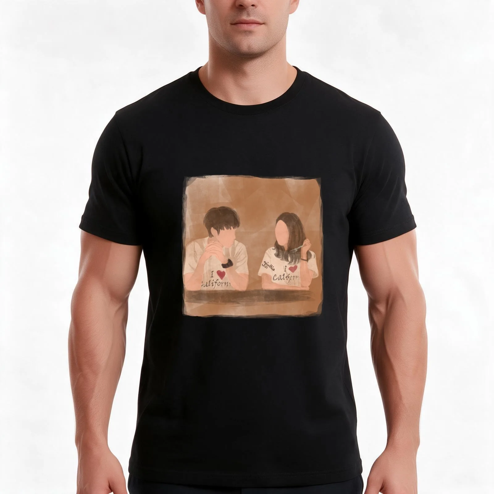 The Heirs kdrama FANART [REQUESTED] T-Shirt Summer Casual Cotton Tee Oversized Streetwear Tops Vintage Graphic Print