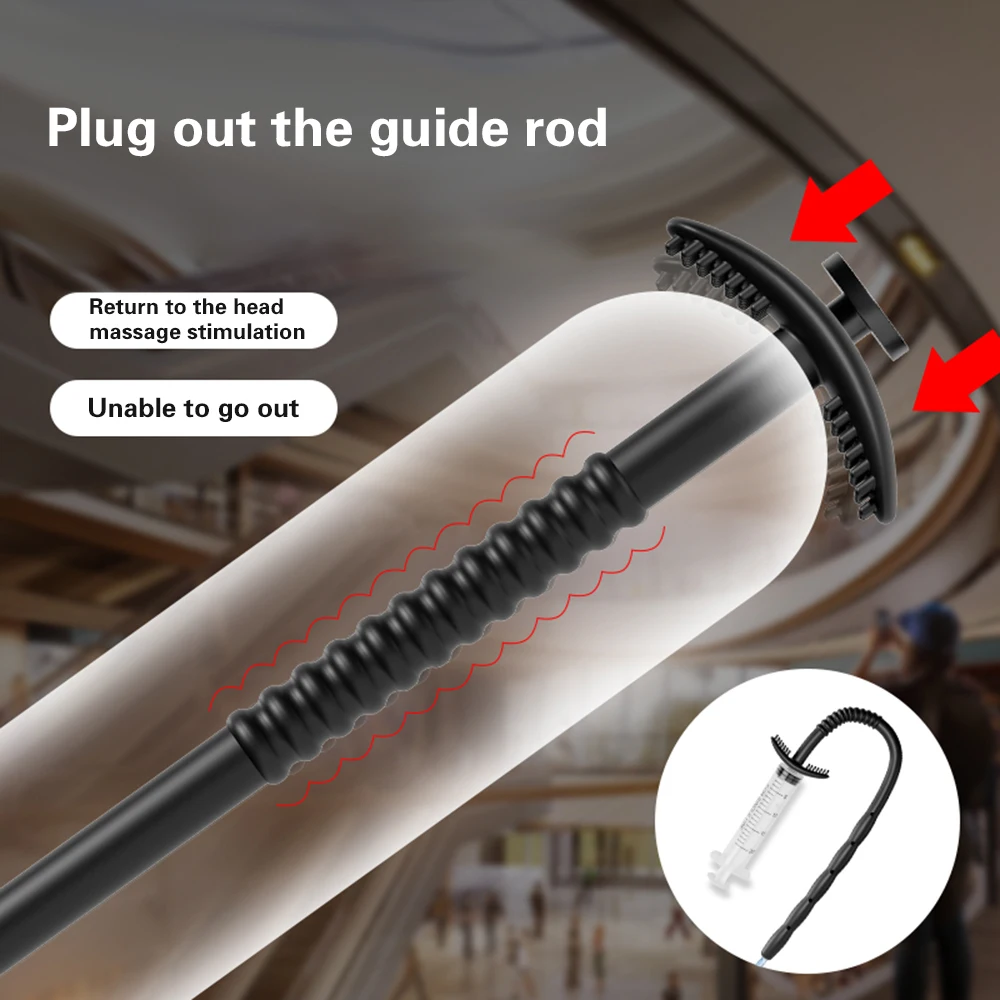 لينة سيليكون مجرى البول موسع 6/8/10 مللي متر الحصان العين عصا القضيب قضيب الذكور الاستمناء انسداد محفز الكبار الجنس لعب للرجال #2