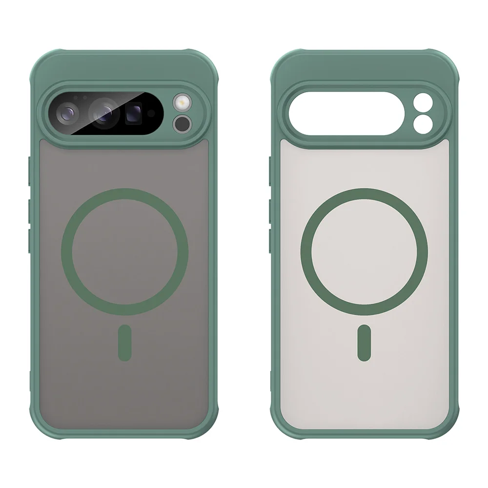 Stoßfestes Gehäuse für Google Pixel 10 Pro XL / 10 Pro / 10 / 10A / 10pro Handyhülle Magnetische Rückseite für kabelloses Laden