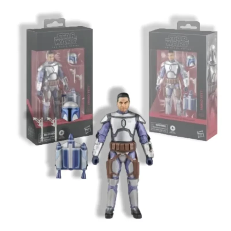 [In-Stock] Hasbro Star Wars The Black Series Jango Fett & Asajj Ventress (Bounty Hunter) 15cm Action Anime Figure Model Toys - view 2