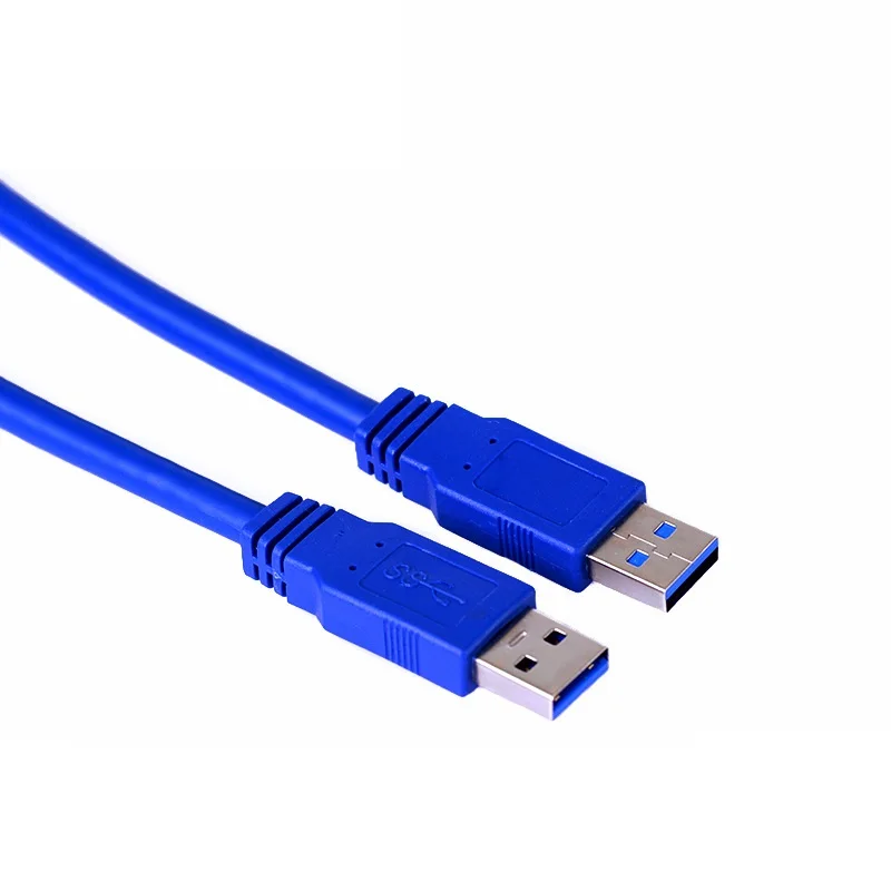  USB 3.0 A type Male to Male USB Extension Cable Data Fast Transmission 5Gbps Mobile Hard Disk Radiator Set-top Box Data Cable