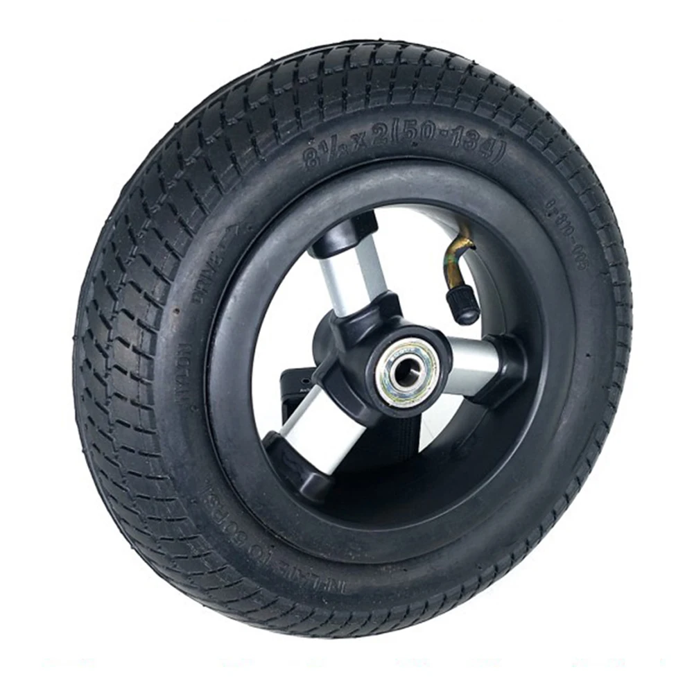 8 1/2X2 (50-134) Wheel Children\'s Tricycle Tire Parts Rubber And Plastic Wheel Baby Bicycle Rear Wheel Children\'s Car Toy Wheel