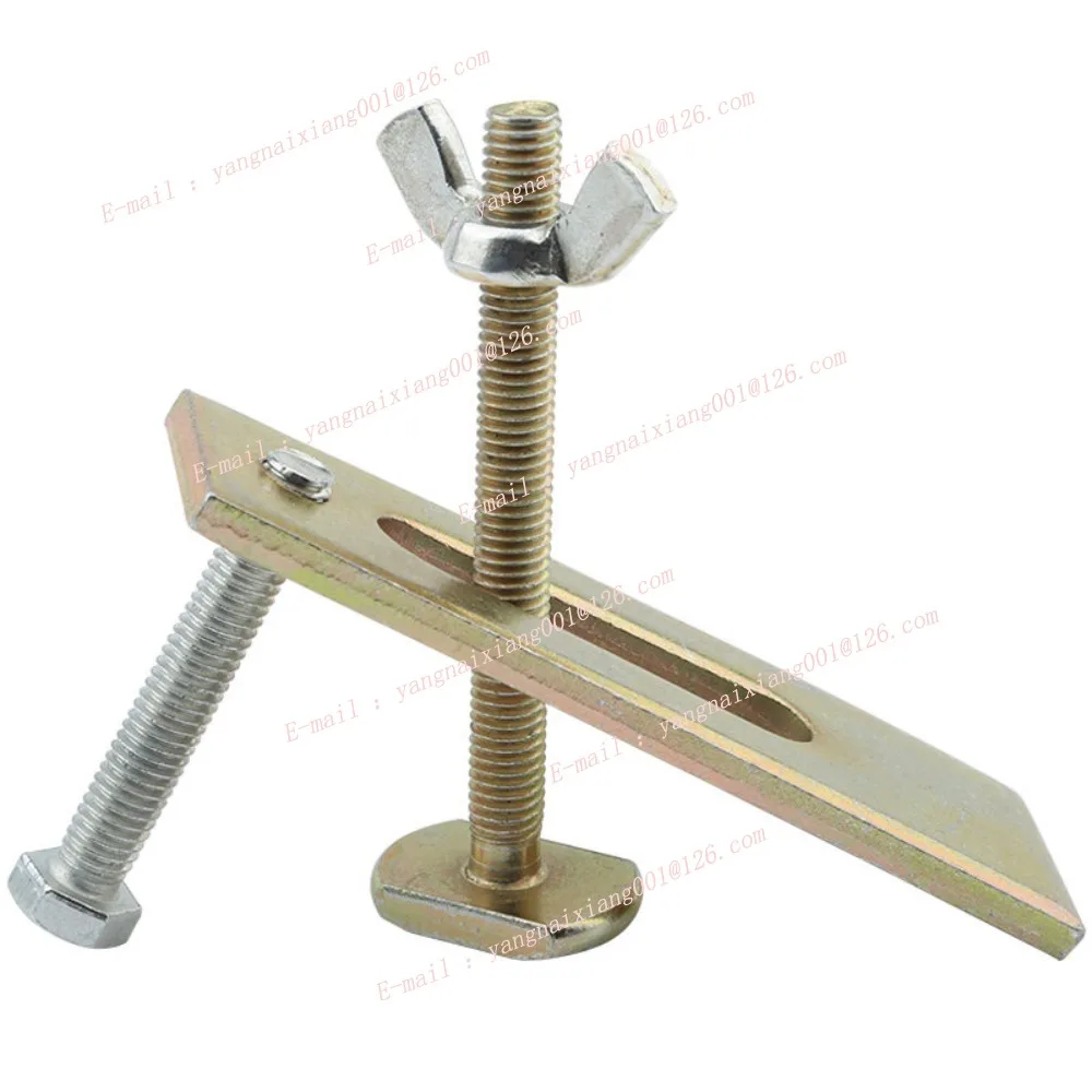 Clamp 80mm 100mm Bow Plate Sets Pressure Plate Fixture for T-slot Working Table CNC Engraving Machine Parts