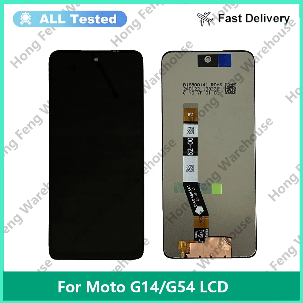 

New 6.5" Display For Motorola Moto G14 PAYF0010IN LCD Display Touch Screen Digiziter Assembly For Motorola Moto G54 LCD