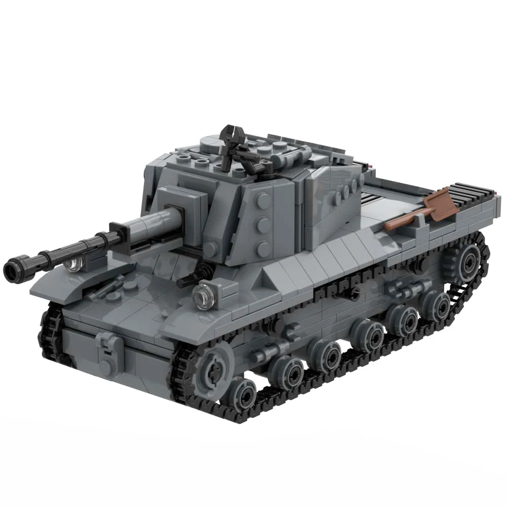 Military Japanese Army Building Block Toy Wolseley-Sumida armored
