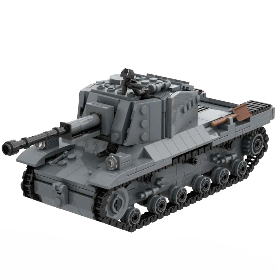 Military Japanese Army Building Block Toy Wolseley-Sumida armored