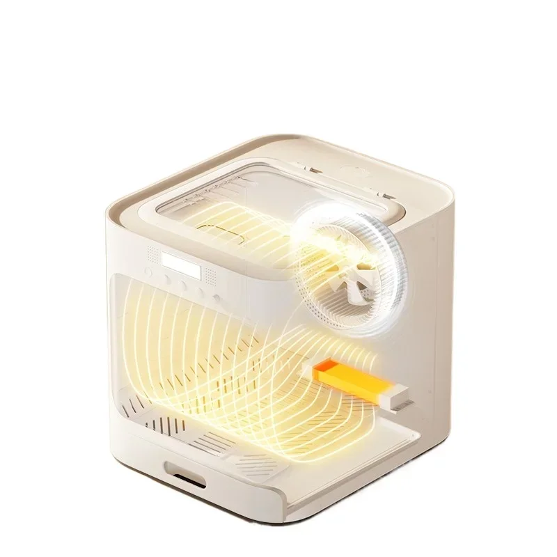 Nordic Pet Hair Dryer Box For Cat And Kitten, Ultra Quiet, Small Dog Grooming, Large Capacity, Smart Temperature Control