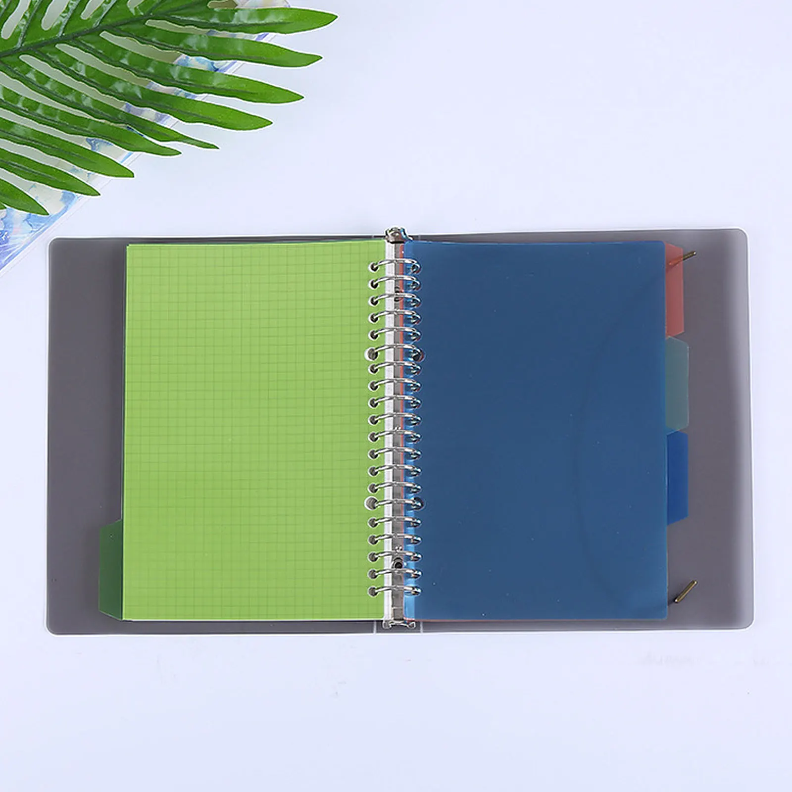 

12Sets Index Page Dividers Colorful Classification Tabs Organizer for Notebook Binder Memo Insertable Tab Environmental