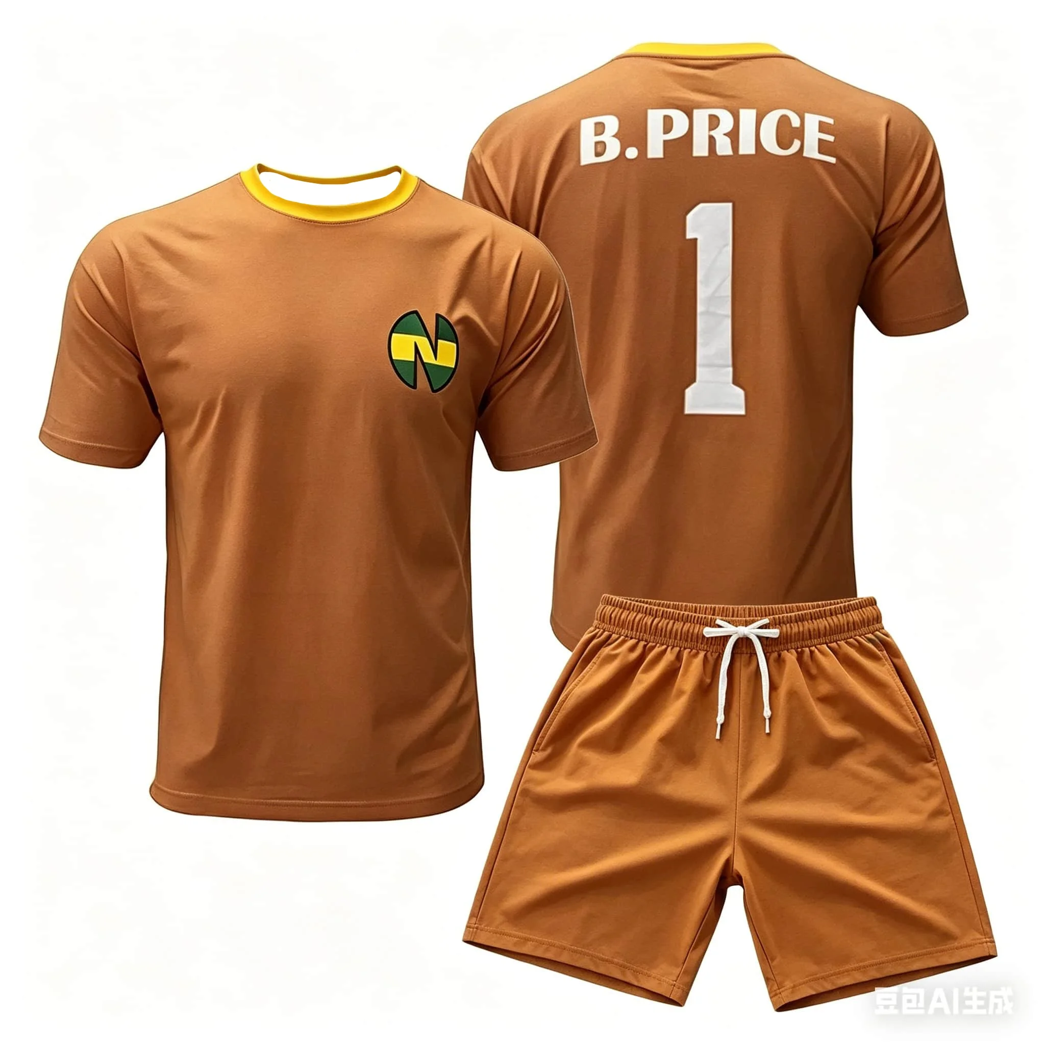 

Summer 2026 Hot Tsubasa Captain Clothing Mans Street Sports Large T-Shirt Set Breathable and Cool Oversized T-Shirt Set