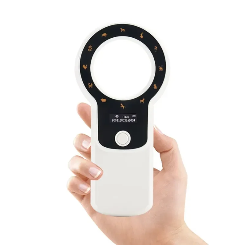 DEJ-260 High-Capacity RFID Livestock Reader for Cattle Sheep Pigs Reads FDX-B/EMID