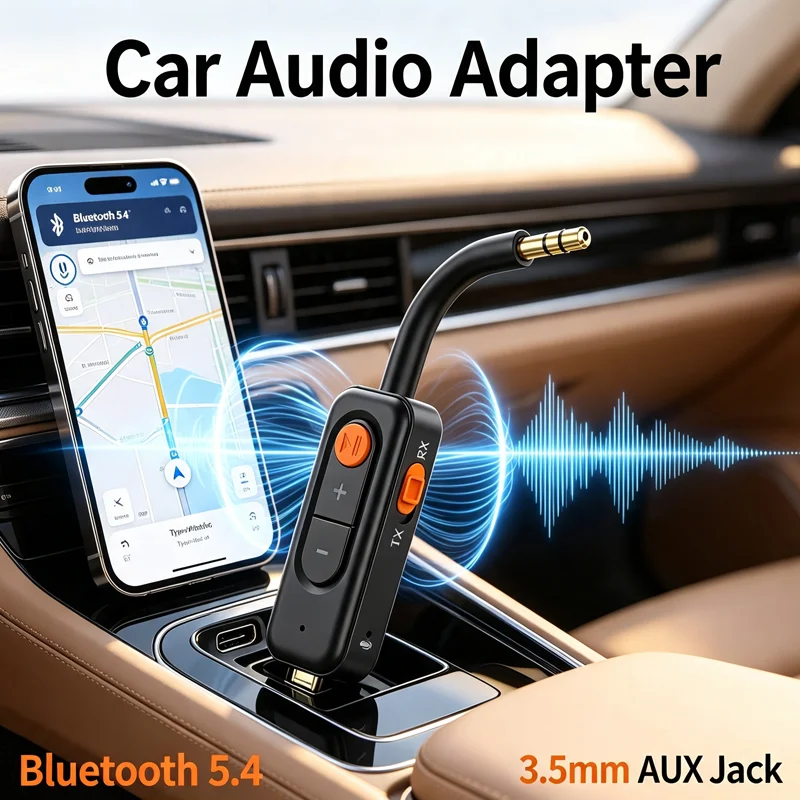 2 In 1 Bluetooth 5.4 Transmitt - огляд і ціна Bluetooth Adapter Receiver