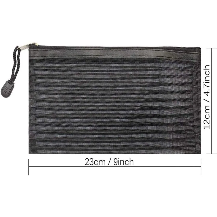 40 упаковок, 10 цветов, сетчатая сумка на молнии, сумка для карандашей, красочная сумка для карандашей, многофункциональные дорожные сумки для офисных принадлежностей C