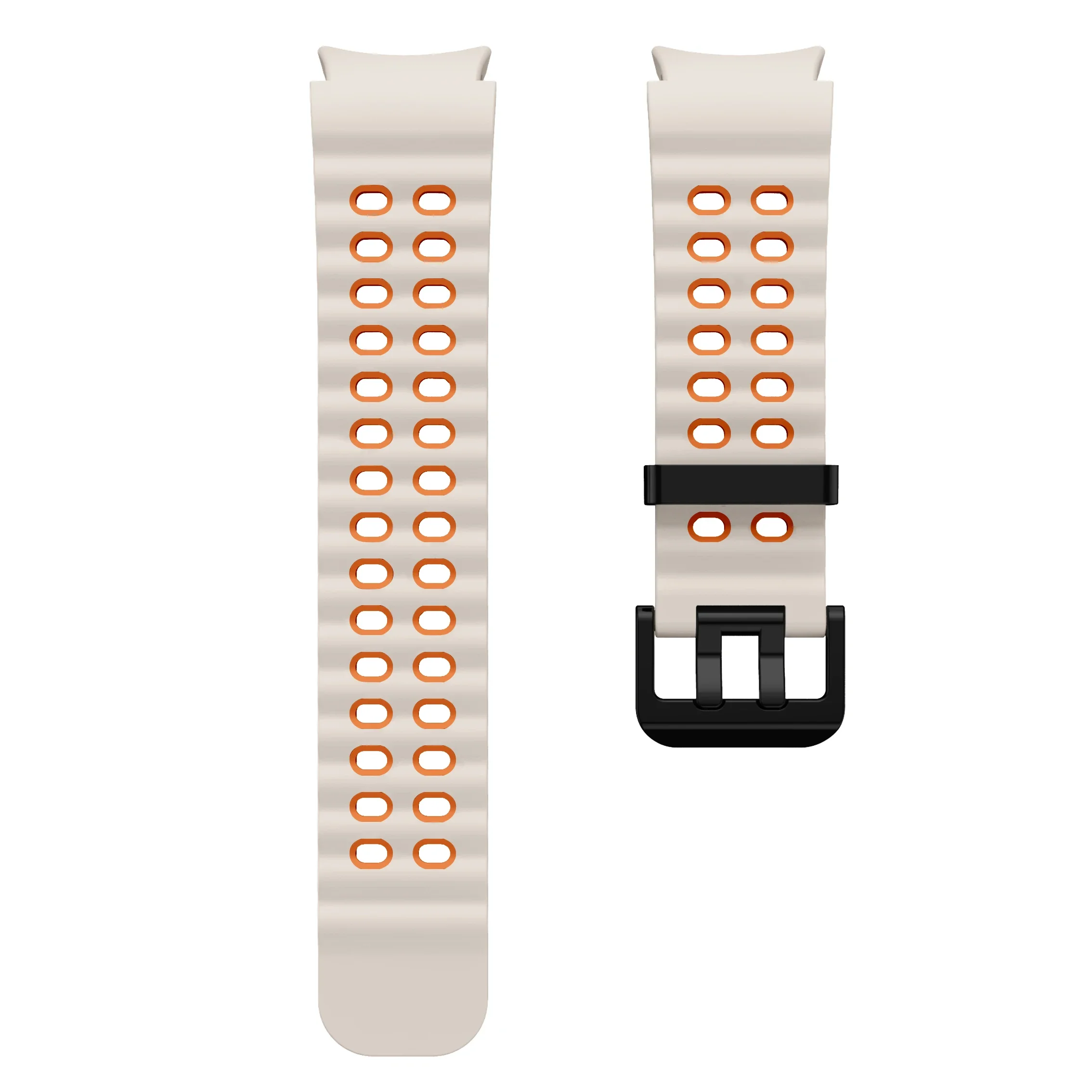 Silicone strap for Samsung Galaxy Watch 7 6 5 44mm 40mm Sports breathable replacement wristband watch 4 6 classic 47mm 46mm 43mm image 3
