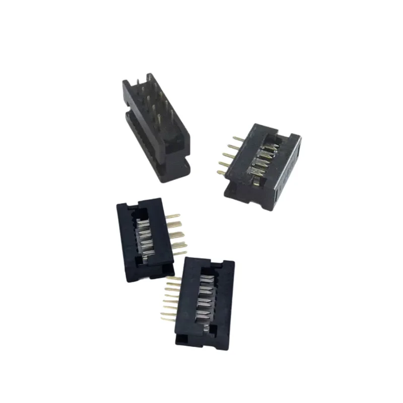 10PCS 2.54mm DC4 FD Crimping Line Connector Weld Board Type Male Featuring Needle Plug Cable Socket 6P8P10P12P14P16P20P26P30P