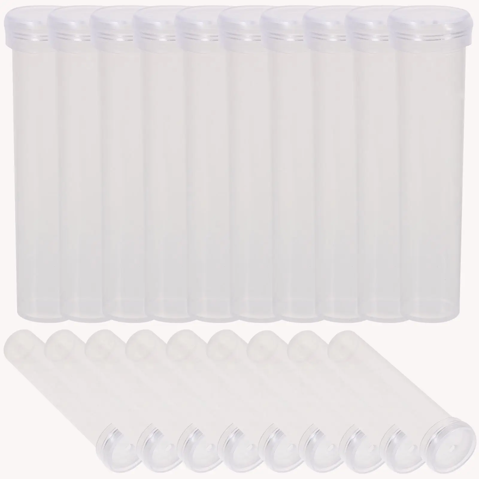 

100 Pcs Flower Arrangement Nutrition Tubes Fresh Flowers Water Containers Plastic Test Vases Florist Supplies Eco Friendly