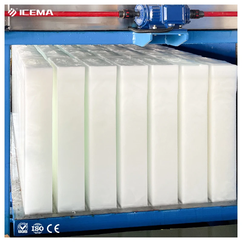 Máquina Industrial para Hacer Bloques de Hielo Icema de 15 Toneladas para Negocios en Tanzania y Nigeria (Lagos)