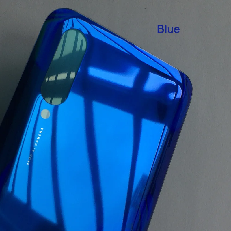 Tylna pokrywa baterii dla Xiaomi Mi 9 Lite Mi9 tylna szyba 3D tylna obudowa obudowa drzwi Xiaomi Mi 9 Lite tylna pokrywa baterii