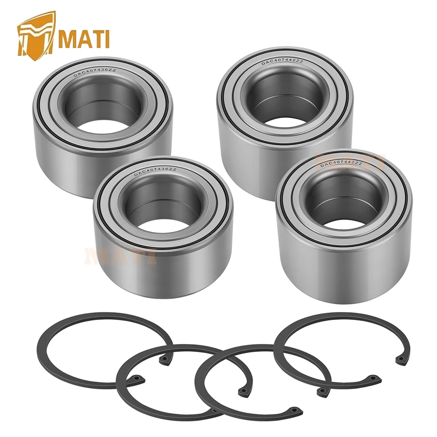 MATI Front&Rear Wheel Bearing Kit for Kawasaki Teryx KRX KRX4 1000 KRF1000 2020-2023 92045-0919 481J7500