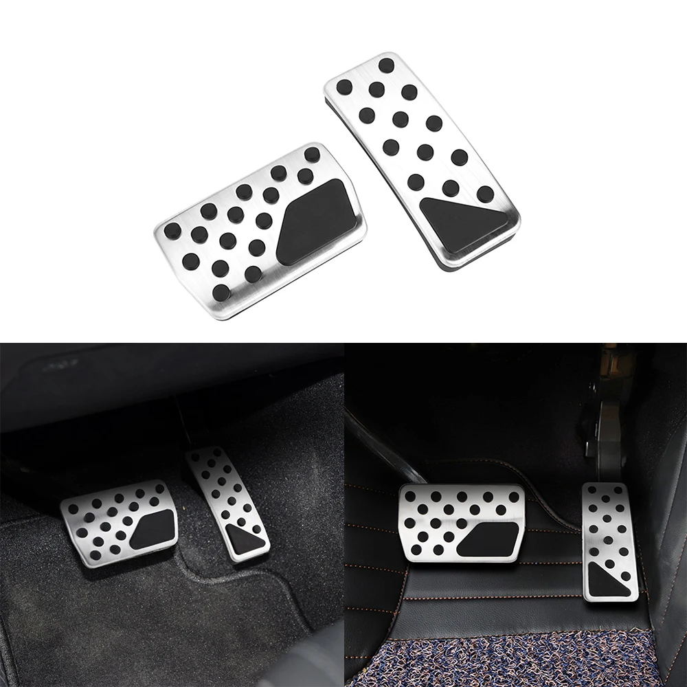 Pedales 3D para Jeep Grand Cherokee WK2 y Dodge Durango 2011-2018, Cubiertas para Pedales de Gas y Freno, Accesorios para Auto