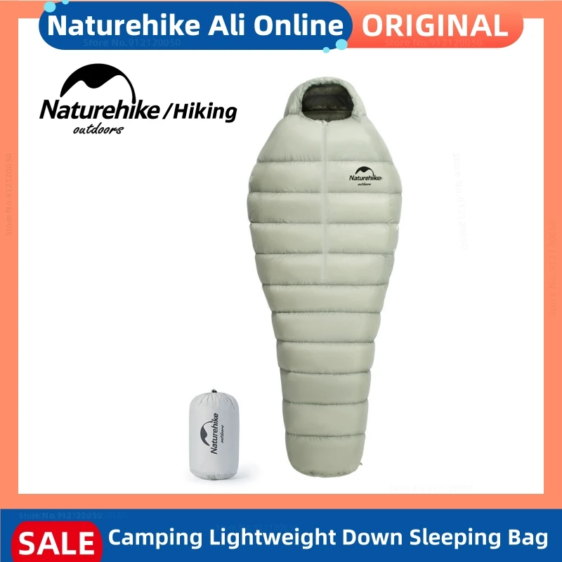 

Naturehike Camping Sleeping Bag Ultralight Down Outdoor Thick Goose Down Winter Camping For Cold And Warm Glamping Sleep Gear