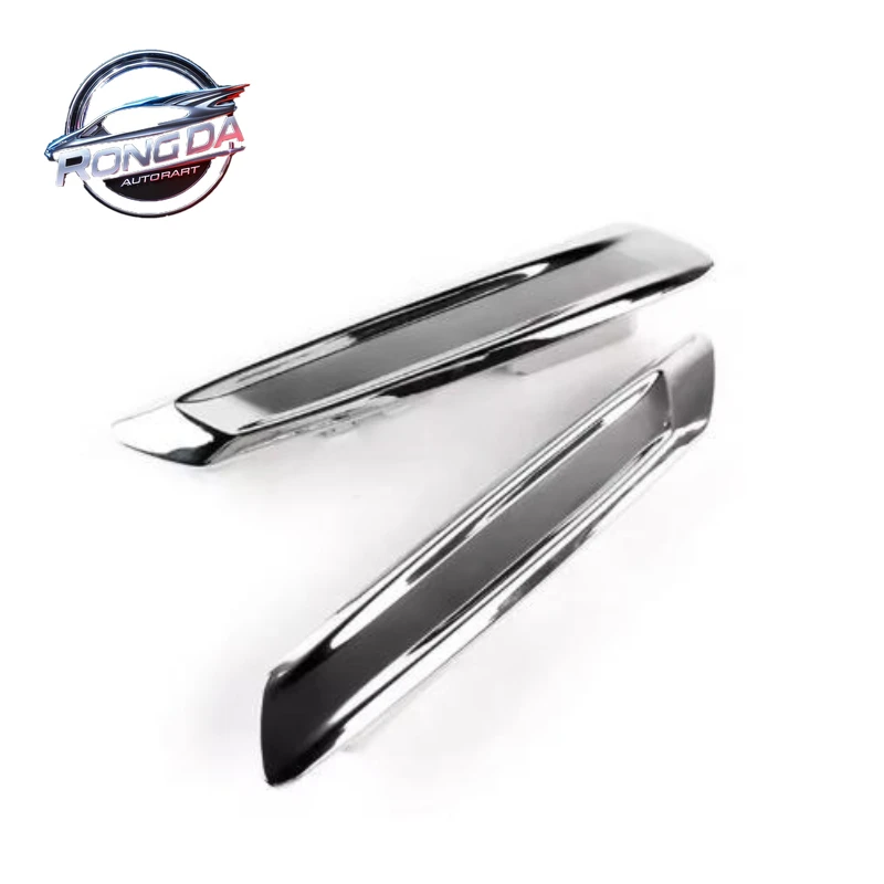 

51137336645 51137336646 Left Right Chrome Exterior Front Fender Trim Strip Cover For BMW F10 F11 Sedan 63137154169 63137154170