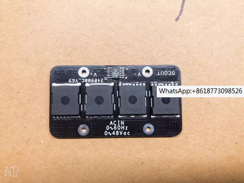 

Ideal diode rectifier bridge lt4320+ipt012n08n5