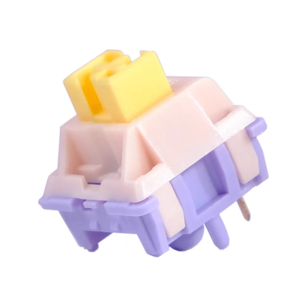 MMD Princess V3 KeySwitch 5Pins 46.5g 53.5g HIFI Linear 48g 62g مفاتيح لوحة المفاتيح الميكانيكية التي تعمل باللمس تزييت المصنع