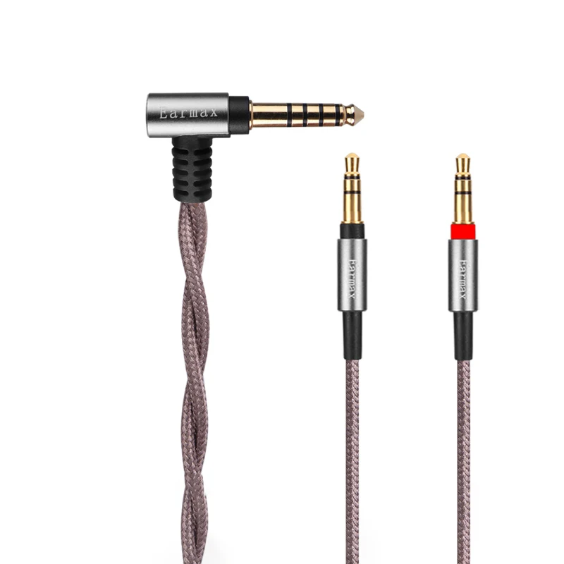 For PHILIPS X3 ONKYO A800 Headset Replaceable 4.4mm 2.5mm Balanced Upgrade Audio Cable