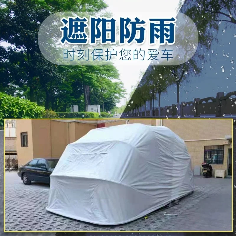Automatic Mobile Carport, Folding Garage, Parking Space, Rain And Outside Shed, Tarpaulin