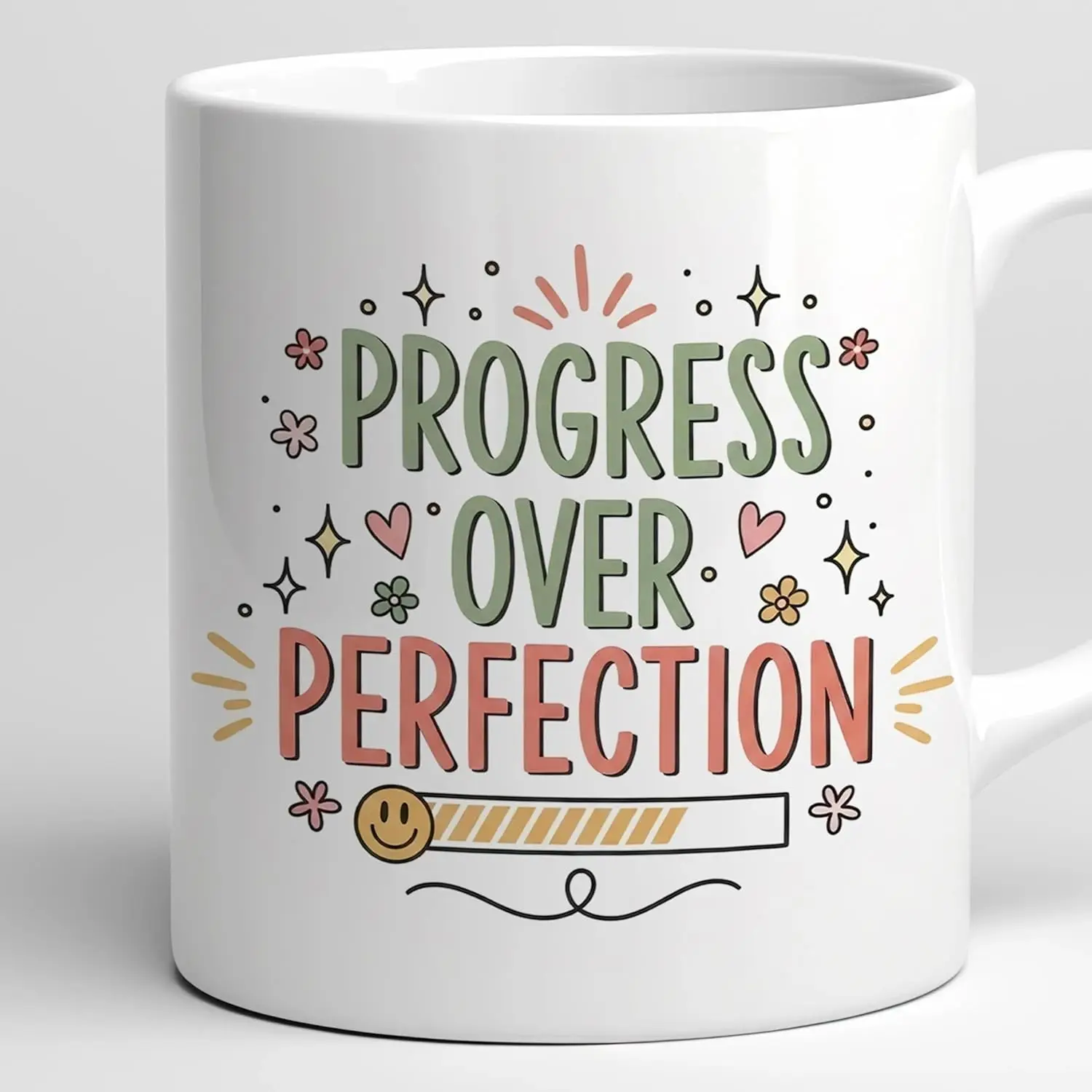 

Coffee Mug - Motivational Quote Coffee Cup, 11oz Inspirational Drinkware Daily Encouragemen