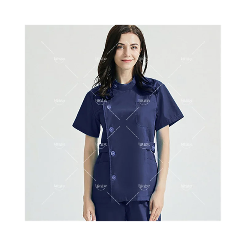 Hand wash clothes female short-sleeved split suit doctor work clothes operating clothes nurse operating room isolation