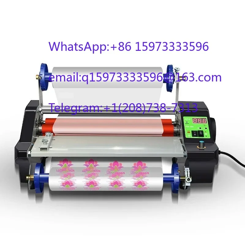 A3 UV DTF Transfer Film Laminator 600W Professional for Crystal Stickers and Label Finishing Applications