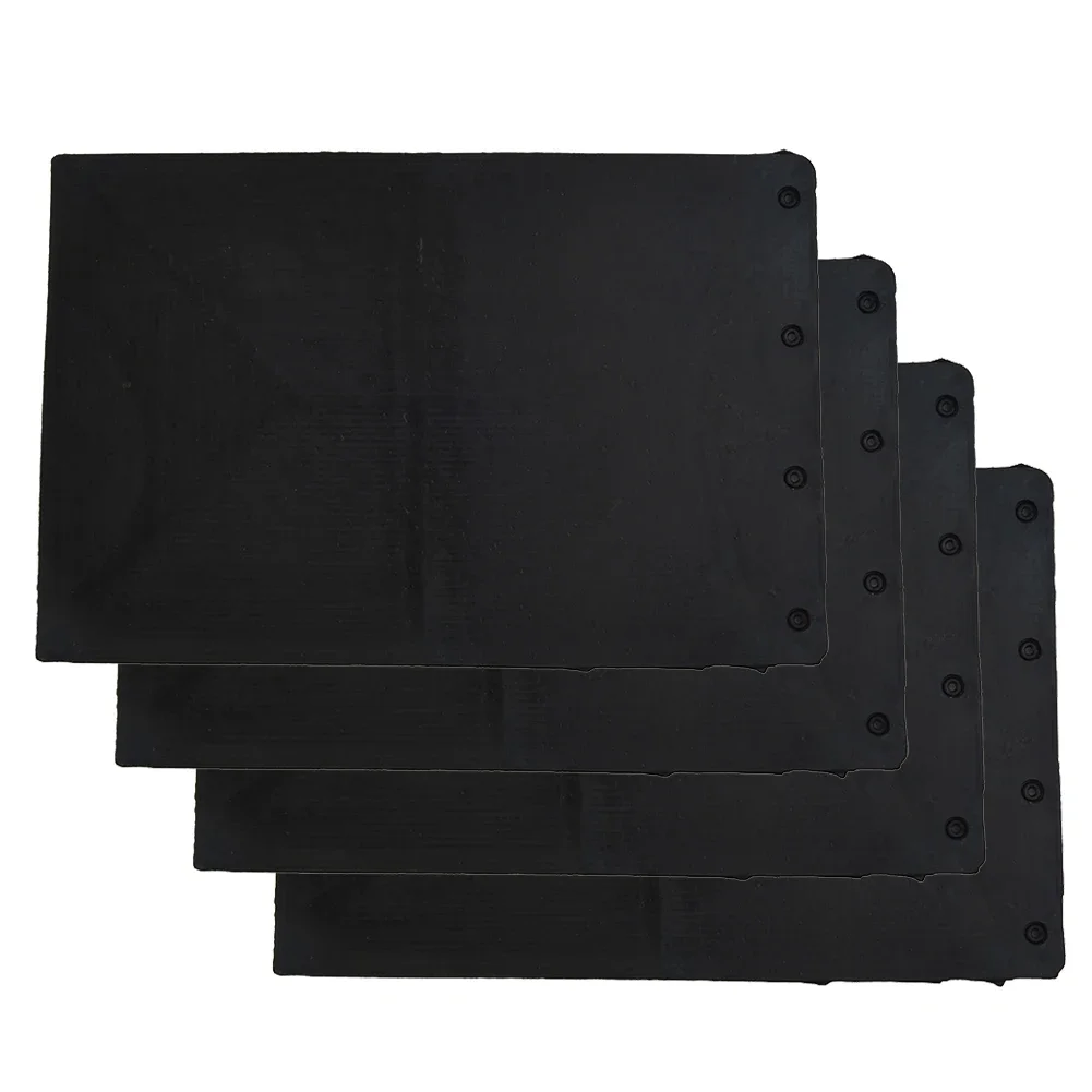 4 pezzi piastra base in gomma foglio di supporto 165x110mm per levigatrice a nastro 9403 accessori per elettroutensili