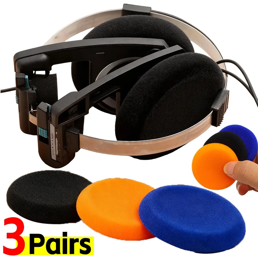 1-3Pair Extra Thick Earpad for KOSS PortaPro Gauss PP Replacement Ear Pads Cushions Cover Soft Sponge Headphone Protective Cover