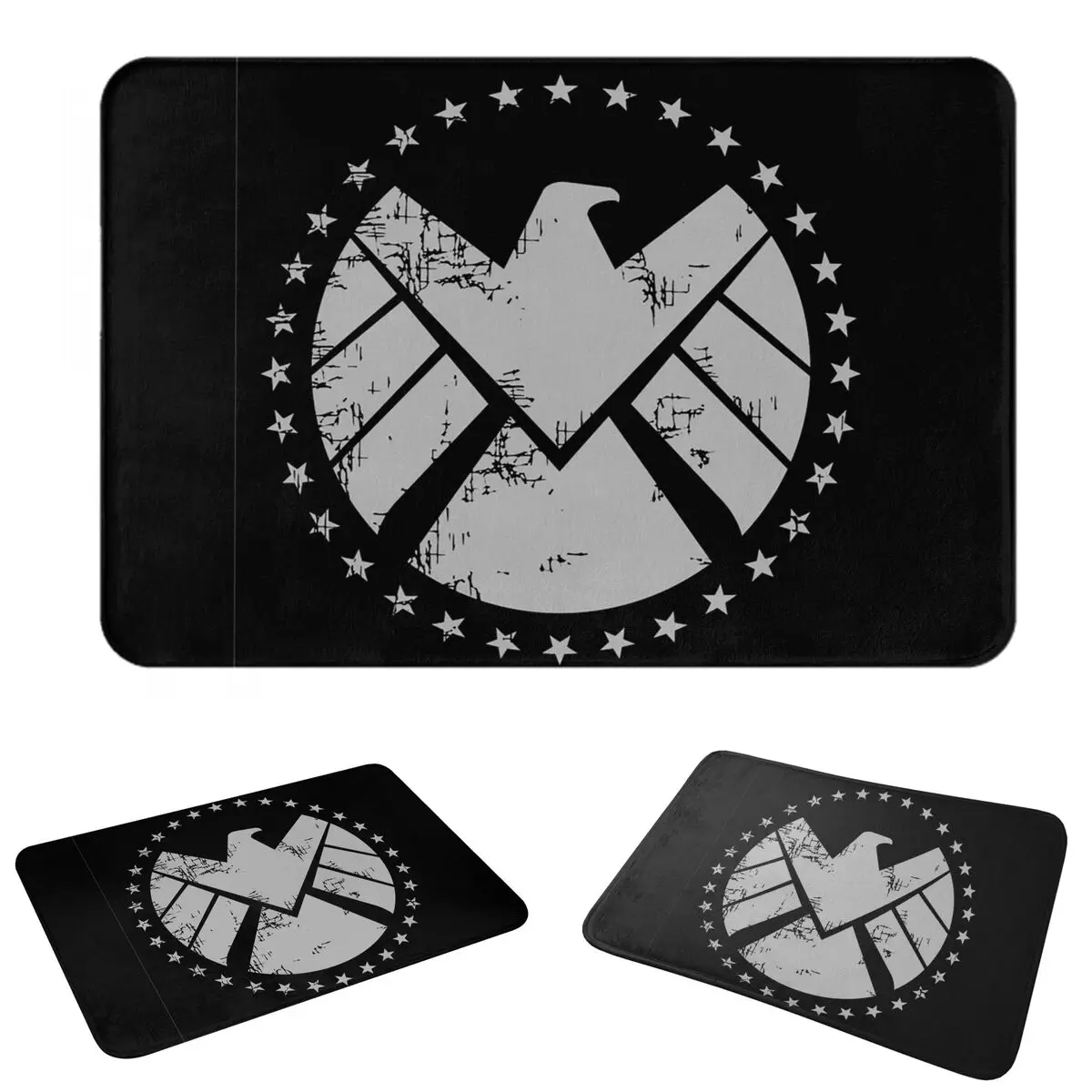 Shield Agent Training Doormat Dust-proo Carpet Rug Kitchen Entrance Home Floor Mat for Bedroom Footpad Mats