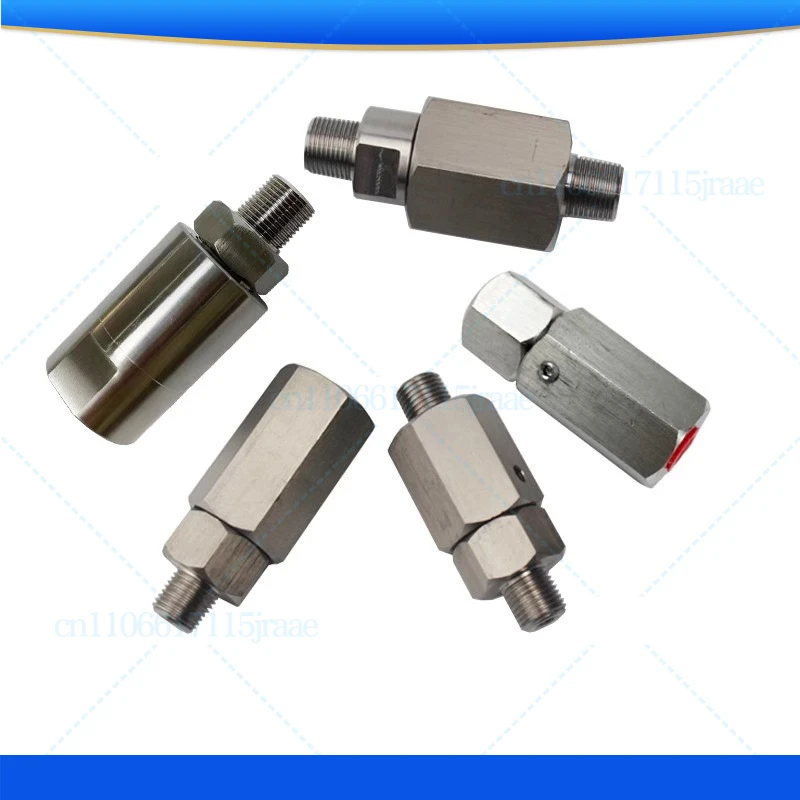 

360°Steering high-pressure rotary joint hydraulic oil rotary joint stainless steel right angle rotary joint pipe roller